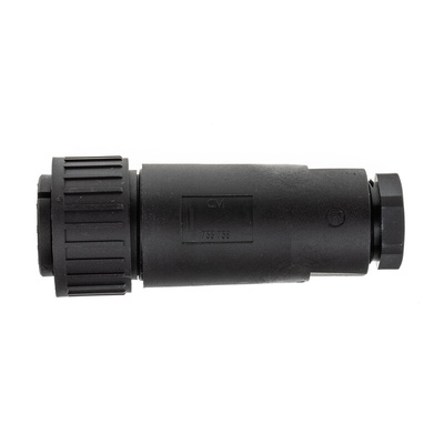 Hirschmann, CM 17 Way Cable Mount MIL Spec Circular Connector Plug, Socket Contacts,Shell Size 20, Screw Coupling,