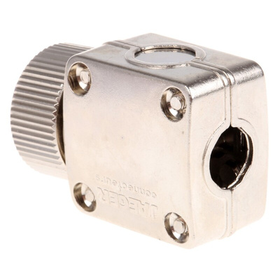 Jaeger 6 Way Cable Mount MIL Spec Circular Connector Plug, Socket Contacts, MIL-DTL-5015