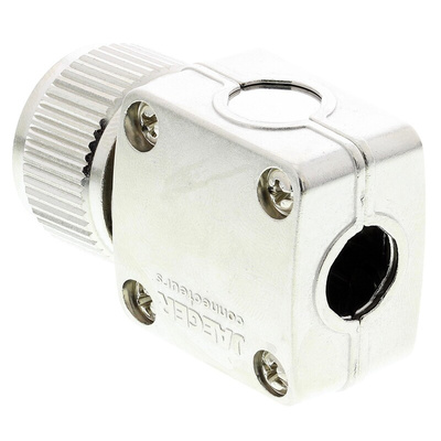 Jaeger 3 Way Cable Mount MIL Spec Circular Connector Plug, Pin Contacts, MIL-DTL-5015