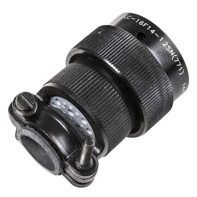 Amphenol MIL Spec Circular Connector, 12 Contacts, Cable Mount, Plug, Female, 62LC Series