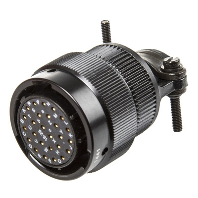 Amphenol MIL Spec Circular Connector, 26 Contacts, Cable Mount, Plug, Female, 62LC Series