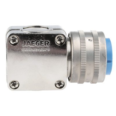 Jaeger 12 Way Cable Mount MIL Spec Circular Connector Plug, Socket Contacts, MIL-DTL-5015