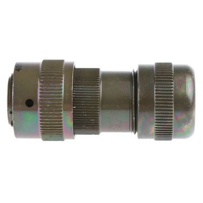 Glenair 10 Way Cable Mount MIL Spec Circular Connector Plug, Socket Contacts,Shell Size 12, MIL-DTL-26482