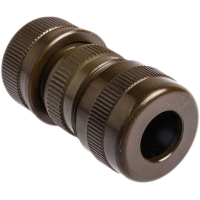 Glenair 4 Way Cable Mount MIL Spec Circular Connector Plug, Pin Contacts,Shell Size 18, MIL-DTL-5015