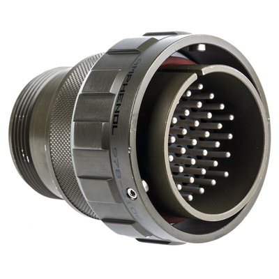 Amphenol, 97B 37 Way Cable Mount MIL Spec Circular Connector Plug, Pin Contacts,Shell Size 28, Bayonet Coupling,