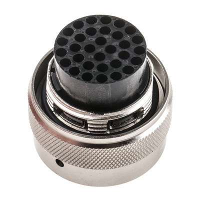 Souriau, UTO 32 Way Cable Mount MIL Spec Circular Connector Plug, Pin Contacts,Shell Size 18, Bayonet Coupling,