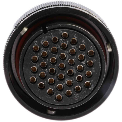 Glenair 37 Way Cable Mount MIL Spec Circular Connector Plug, Socket Contacts,Shell Size 28, MIL-DTL-5015