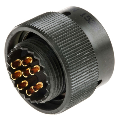 Amphenol Limited, 62GB 8 Way Cable Mount MIL Spec Circular Connector Plug, Socket Contacts,Shell Size 12, Bayonet