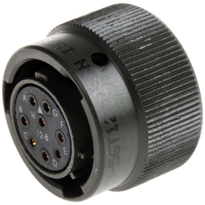 Amphenol Limited, 62GB 8 Way Cable Mount MIL Spec Circular Connector Plug, Socket Contacts,Shell Size 12, Bayonet
