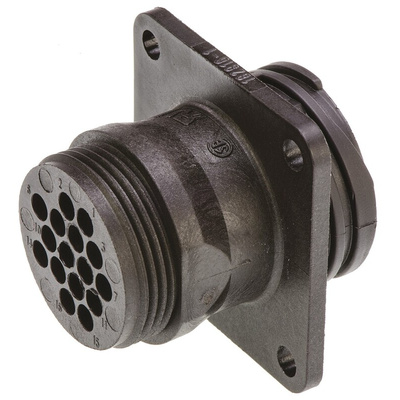 TE Connectivity 16 Way Circular Connectors Receptacle