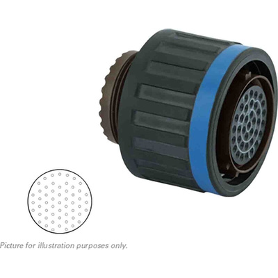 Souriau, 8D 55 Way MIL Spec Circular Connector Plug, Socket Contacts,Shell Size 17, Screw Coupling, MIL-DTL-38999
