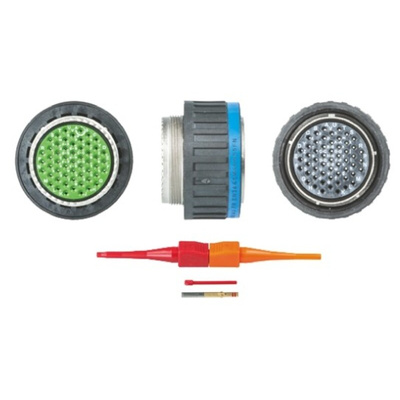 Souriau, EN3645 55 Way Cable Mount MIL Spec Circular Connector Plug, Socket Contacts,Shell Size 23, Screw Coupling,