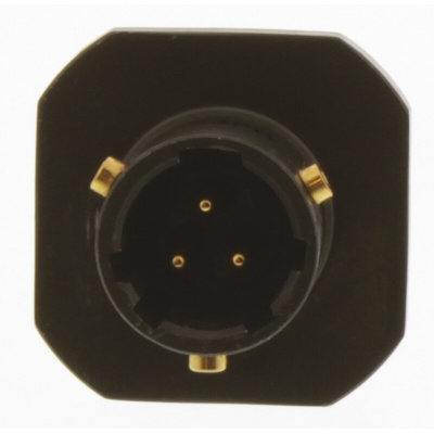 Amphenol Limited, 62GB 3 Way Cable Mount MIL Spec Circular Connector Receptacle, Pin Contacts,Shell Size 8, Bayonet