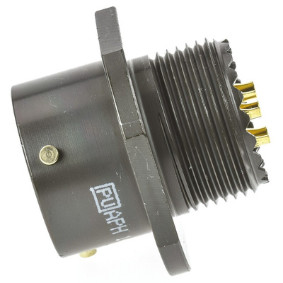 Amphenol Limited, 62GB 3 Way Cable Mount MIL Spec Circular Connector Receptacle, Socket Contacts,Shell Size 12, Bayonet