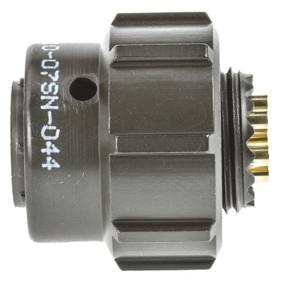 Amphenol Limited, 62GB 7 Way Cable Mount MIL Spec Circular Connector Plug, Socket Contacts,Shell Size 10, Bayonet