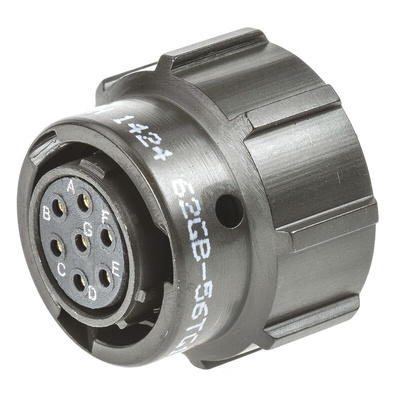 Amphenol Limited, 62GB 7 Way Cable Mount MIL Spec Circular Connector Plug, Socket Contacts,Shell Size 10, Bayonet