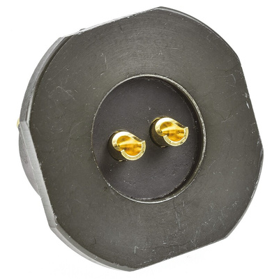 Amphenol Limited, 62GB 2 Way Panel Mount MIL Spec Circular Connector Receptacle, Socket Contacts,Shell Size 14, Bayonet