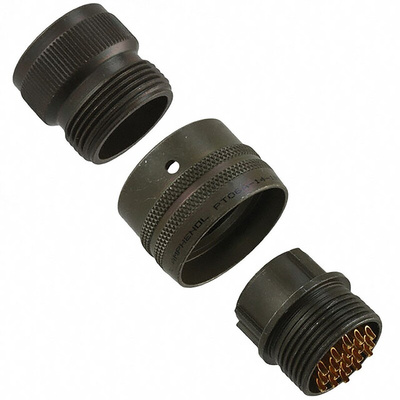 Amphenol Industrial, PT 12 Way Panel Mount MIL Spec Circular Connector Receptacle, Socket Contacts,Shell Size 14,