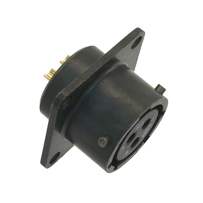 Amphenol, PT 8 Way Panel Mount MIL Spec Circular Connector Receptacle, Socket Contacts,Shell Size 16, Bayonet,