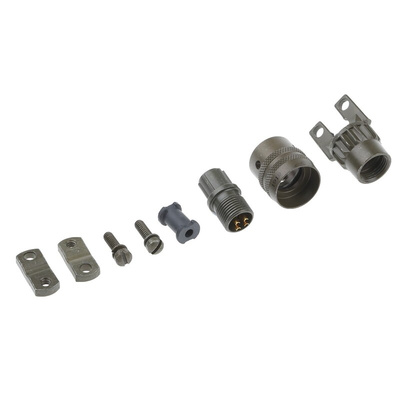 Amphenol, PT 4 Way Cable Mount MIL Spec Circular Connector Plug, Socket Contacts,Shell Size 8, Bayonet, MIL-DTL-26482
