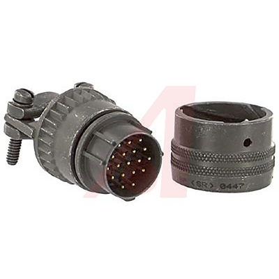Amphenol, PT 18 Way Cable Mount MIL Spec Circular Connector Plug, Pin Contacts,Shell Size 14, Bayonet, MIL-DTL-26482