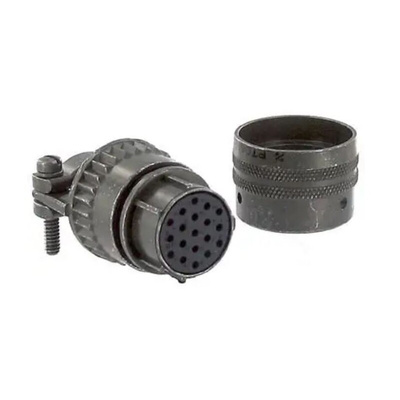 Amphenol, PT 19 Way Cable Mount MIL Spec Circular Connector Plug, Socket Contacts,Shell Size 14, Bayonet, MIL-DTL-26482