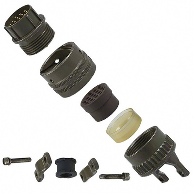 Amphenol, PT 2 Way Cable Mount MIL Spec Circular Connector Plug, Pin Contacts,Shell Size 8, Bayonet, MIL-DTL-26482