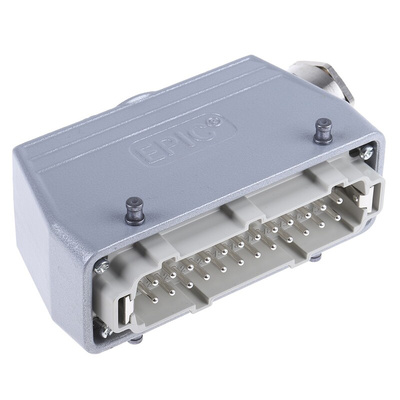 Epic Contact Plug Kit, 24 Way, 16A, Male, H-BE, 440 V