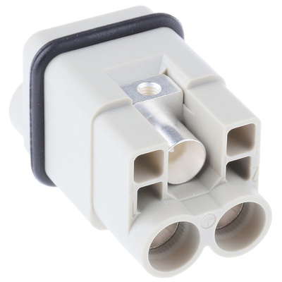 HARTING Connector Housing, 2 Way, 40A, Male, Han Q, Cable Mount, 830 V