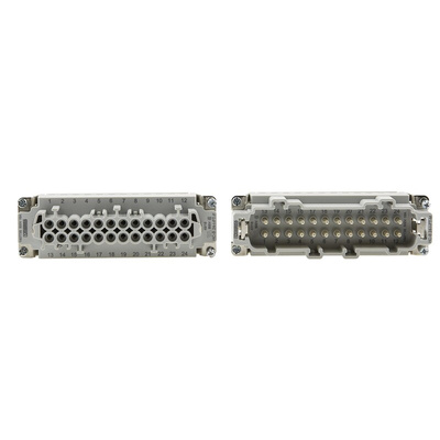 Phoenix Contact Connector Set, 24 Way, 16A, Female, Male, HC, 500 V