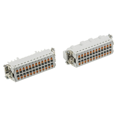 Phoenix Contact Connector Set, 24 Way, 16A, Female, Male, HC, 500 V