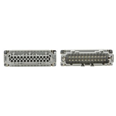 Phoenix Contact Connector Set, 24 Way, 16A, Female, Male, HC, 500 V