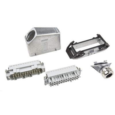 Phoenix Contact Connector Set, 24 Way, 16A, Female, Male, HC, 500 V
