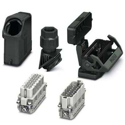 Phoenix Contact Connector Set, 16 Way, 20A, Female, Male,  HC-EVO