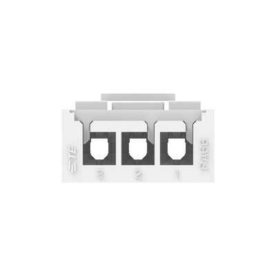 TE Connectivity Rectangular Connector Housings, 3 Way, 9A, Socket, VAL-U-LOK, Cable Mount
