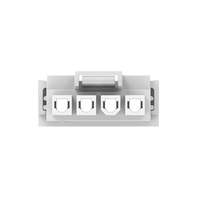 TE Connectivity Rectangular Connector Housings, 4 Way, 9A, Socket, VAL-U-LOK, Cable Mount