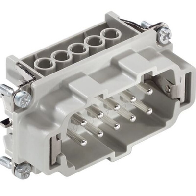 Epic Contact Plug Kit, 10 Way, 16A, Male, H-BE, Screw, 440 V