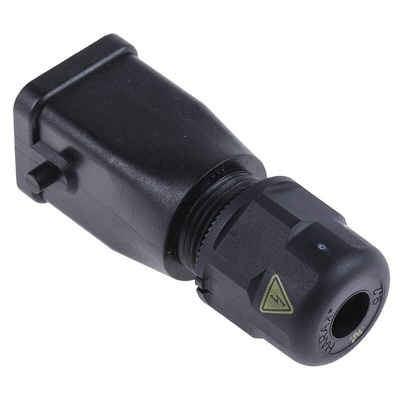 Harting Connector Insert, 3 Way, 10A, Male, Han A, Cable Mount, 230 → 400 V