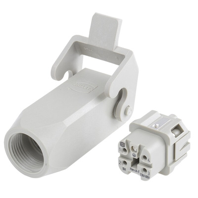 HARTING Panel Kit, 4 + PE Way, 10A, Female, Han A, 230 → 400 V