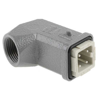 HARTING Panel Kit, 3 + PE Way, 10A, Male, Han A, 230 → 400 V