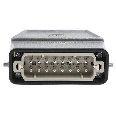 HARTING Coupler Kit, 16 + PE Way, 16A, Male, Han A, 250 V