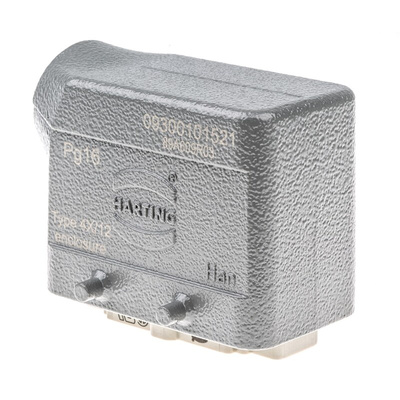 HARTING Panel Kit, 10 Way, 16A, Male, Han E, 500 V