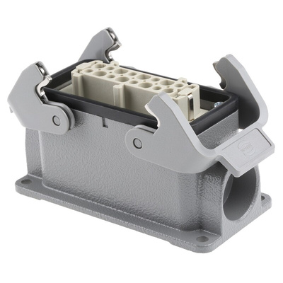 HARTING Connector Set, 16 Way, 16A, Female, Han E, 500 V