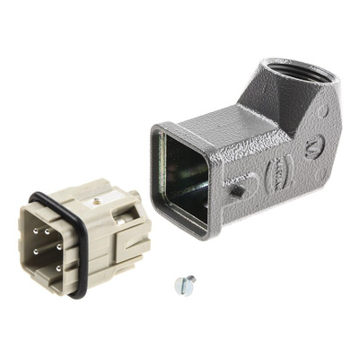HARTING Connector Set, 4 Way, 10A, Male, Han A, 230 → 400 V