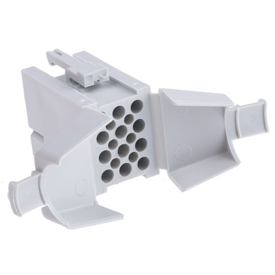 Souriau Connector, 12 Way, 13A, Male, SMS, Cable Mount, 220.0 V