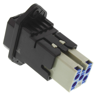 HARTING Connector Set, 5 Way, 16A, Female, Han Push Pull, 690 V