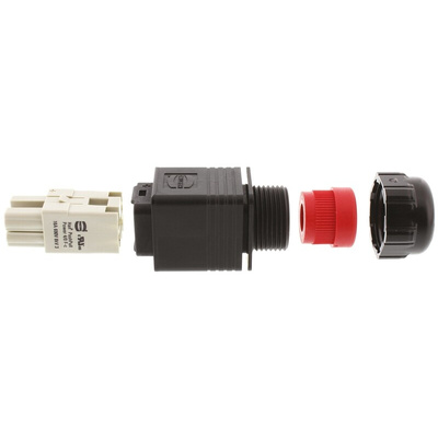 HARTING Connector Set, 5 Way, 16A, Male, Han Push Pull, 690 V
