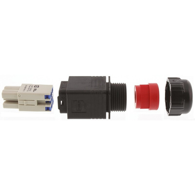 HARTING Connector Set, 5 Way, 16A, Male, Han Push Pull, 690 V
