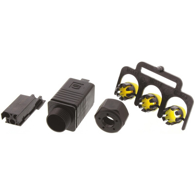HARTING Connector Set, 3 Way, 16A, Male, Han Push Pull, 250 V