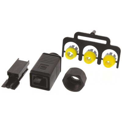 HARTING Connector Set, 3 Way, 16A, Male, Han Push Pull, 250 V